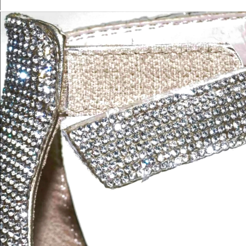 Gorgeous Rhinestone Sparkle Platforms - Picture 3 of 15